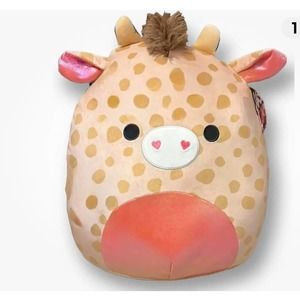 SQUISHMALLOW 16 INCH VALENTINES DAY ZUNI THE GIRAFFE